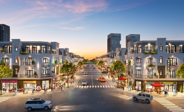 Thiết kế Shophouse Việt Yên Riverside